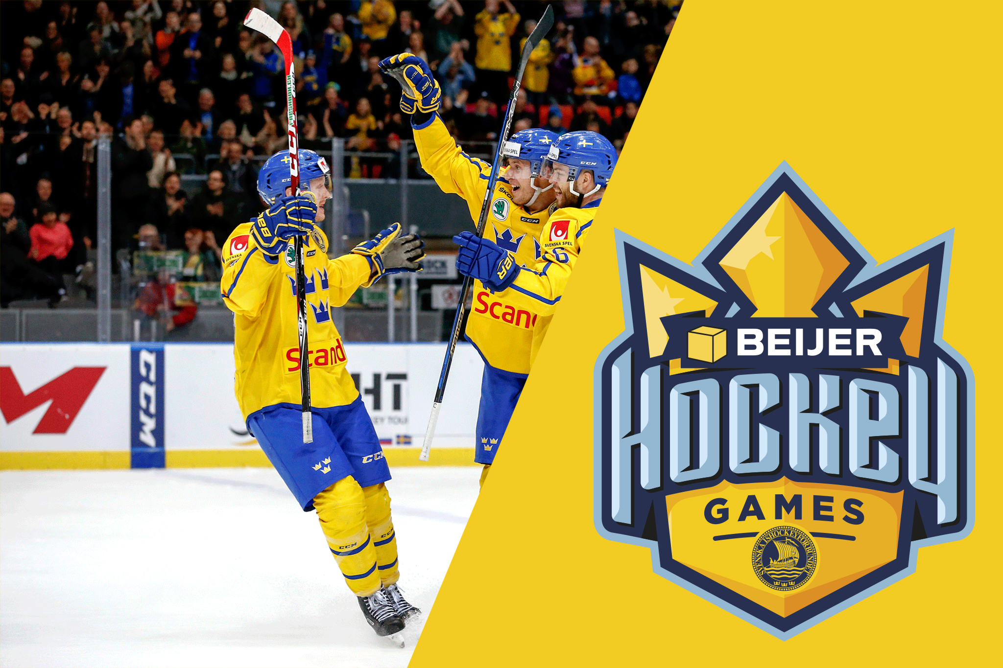 Sweden Hockey Games blir Beijer Hockey Games vinn biljetter och
