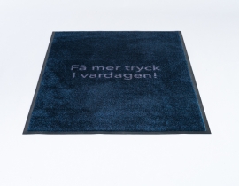 Entrématta eget tryck